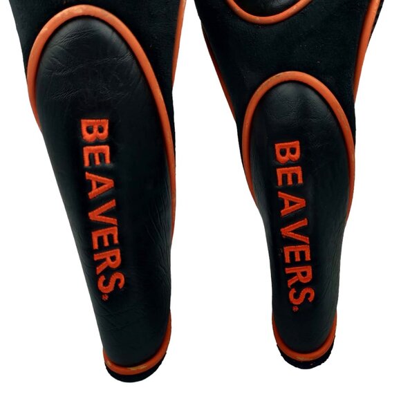 Oregon State Beavers Lot Of 2 Orange Black Embroidered Zip Up Golf Head Covers - Picture 3 of 9